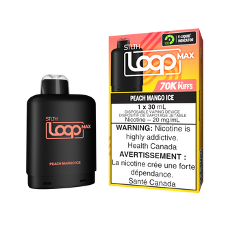 STLTH LOOP MAX Pod Pack - Peach Mango Ice