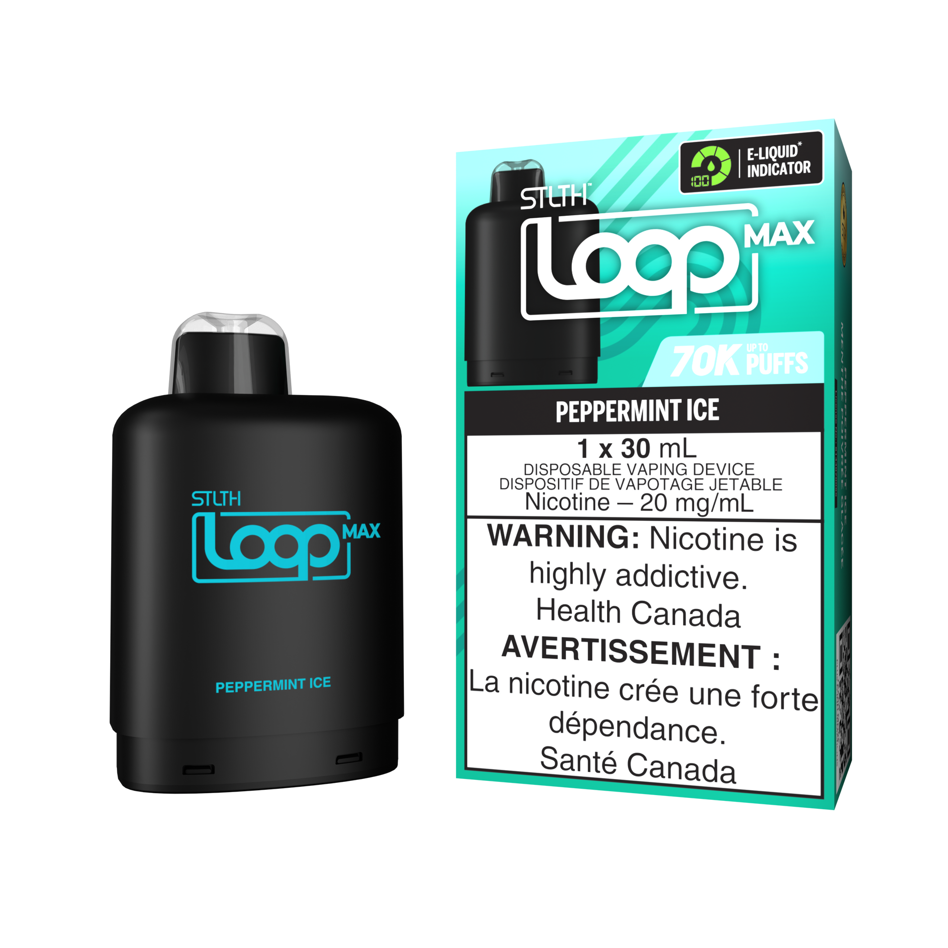 STLTH LOOP MAX Pod Pack - Peppermint Ice