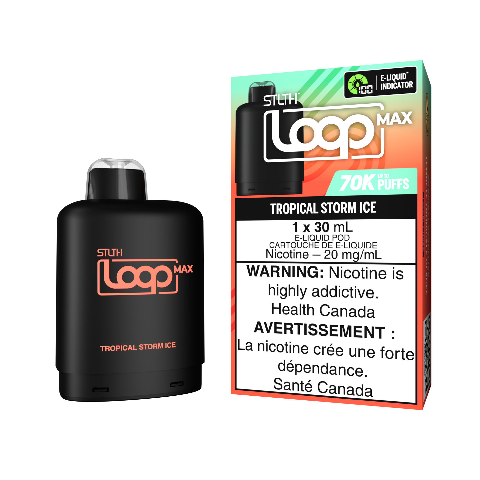 STLTH LOOP MAX POD PACK - Tropical Storm Ice