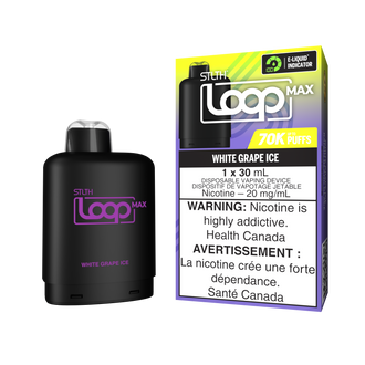 STLTH LOOP MAX Pod Pack - White Grape Ice