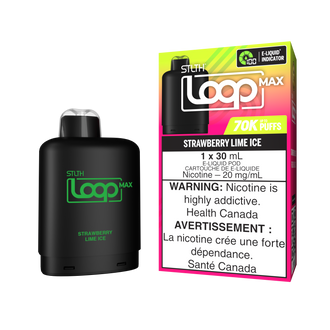 STLTH LOOP MAX Pod Pack - Strawberry Lime Ice