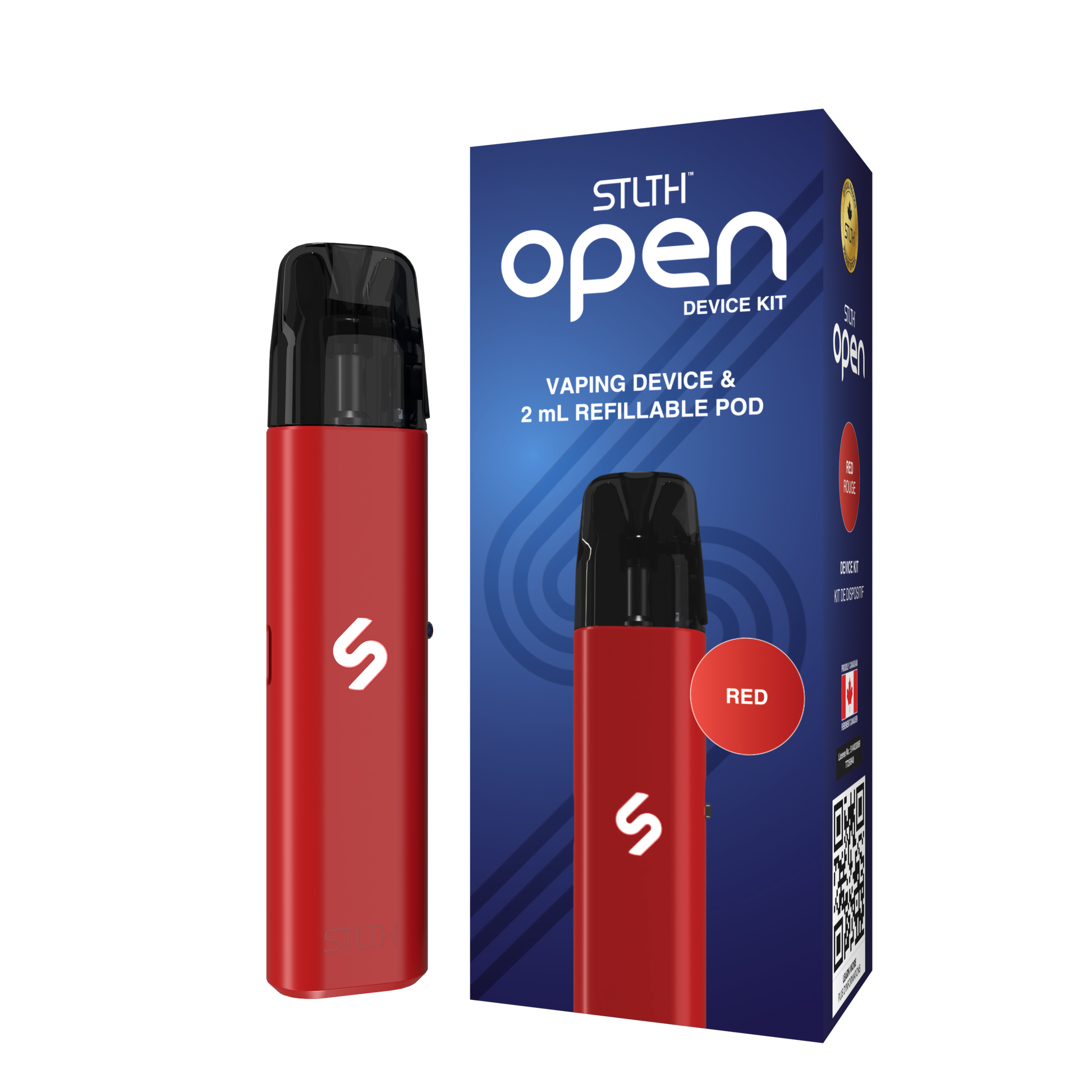 STLTH OPEN Starter Kit - Red