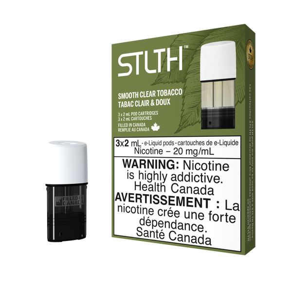 STLTH Pod Pack - Smooth Clear Tobacco  STLTH VAPE