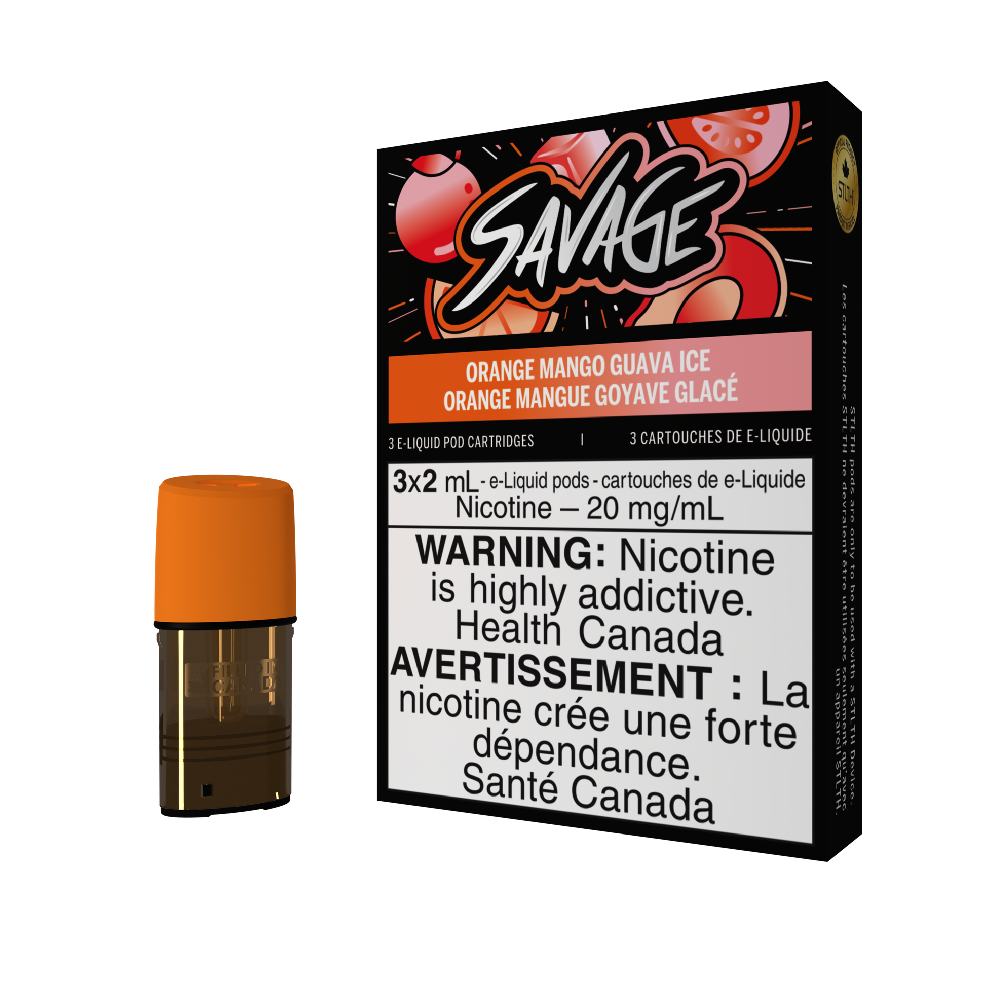 SAVAGE Pod Pack - Orange Mango Guava Ice