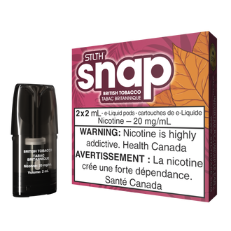 STLTH SNAP Pod Pack - British Tobacco