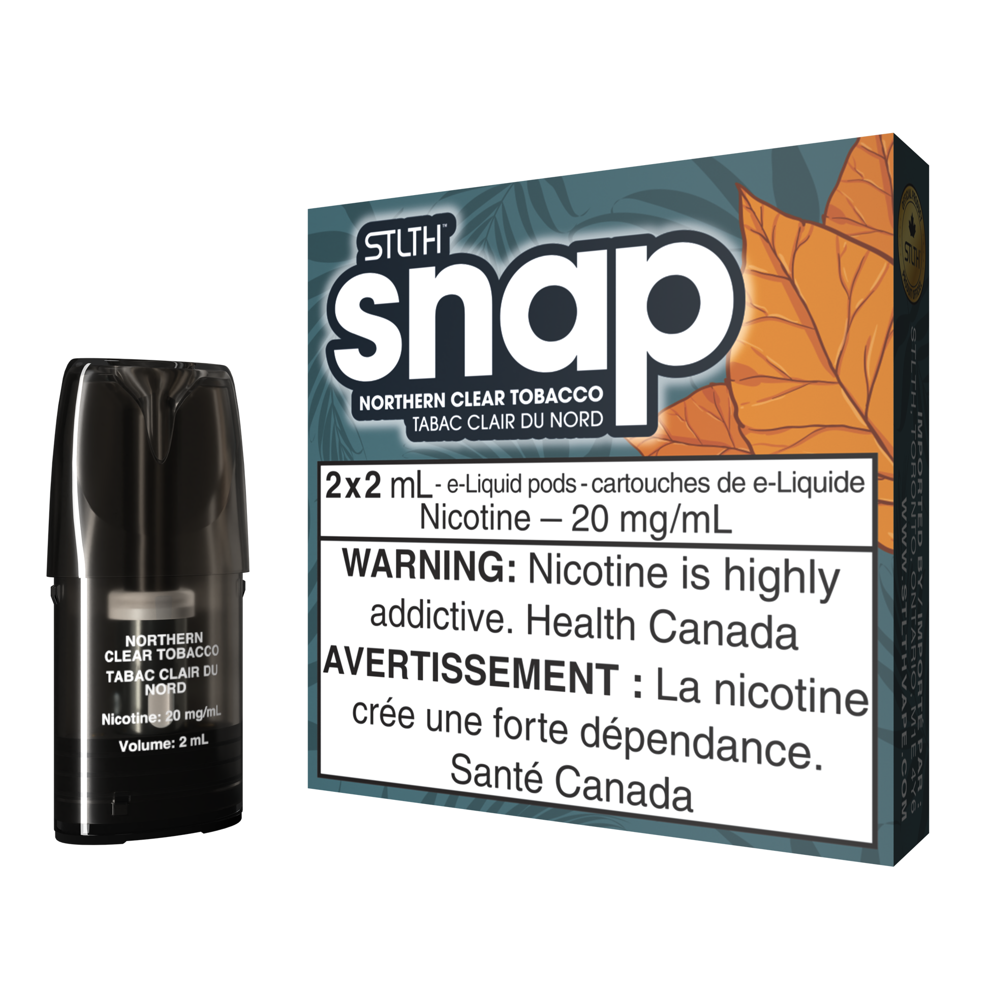 STLTH SNAP Pod Pack - Northern Clear Tobacco