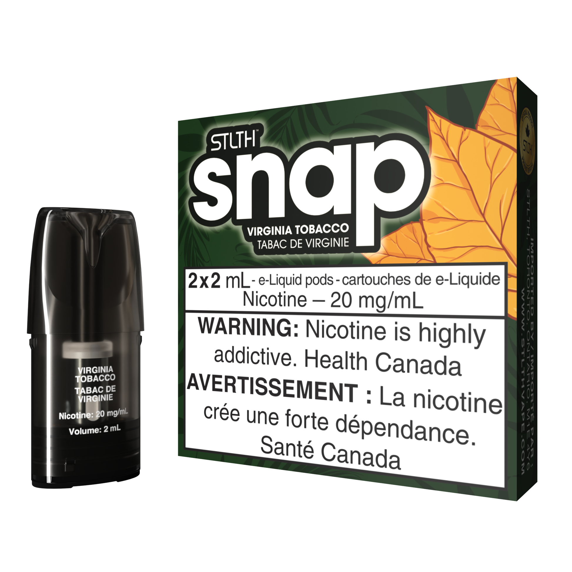 STLTH SNAP Pod Pack - Virginia Tobacco
