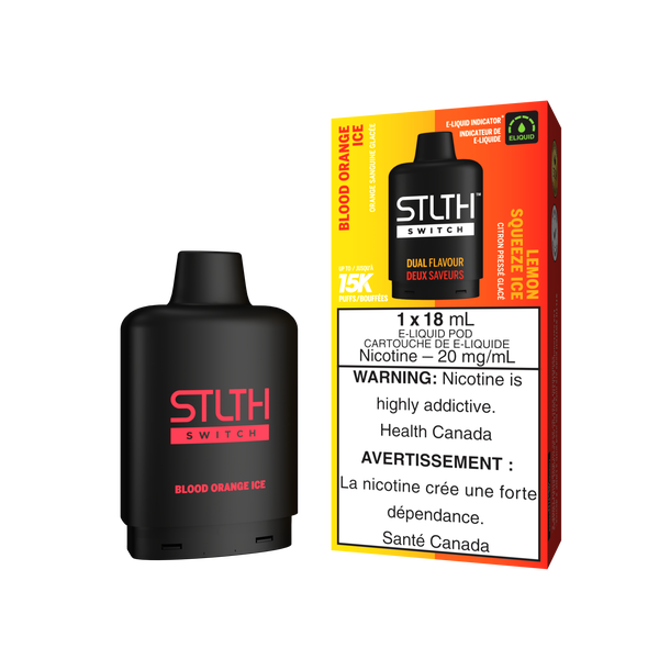 Blood Orange Vape Juice STLTH SWITCH Pod Pack Blood Orange Vape Juice STLTH SWITCH Pod Pack