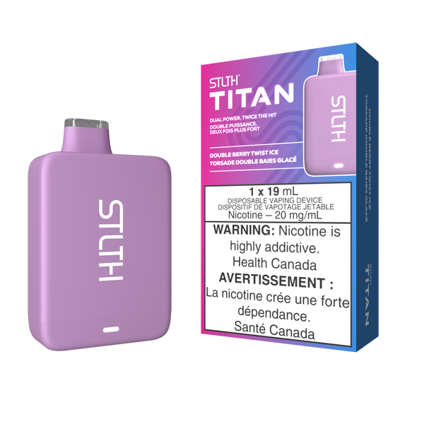 STLTH TITAN Double Berry Twist Ice STLTH VAPE