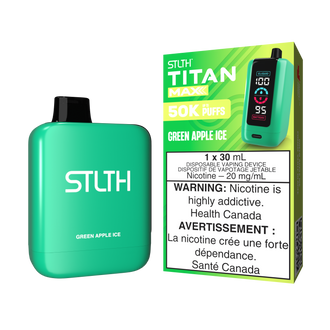 STLTH TITAN MAX - Green Apple Ice