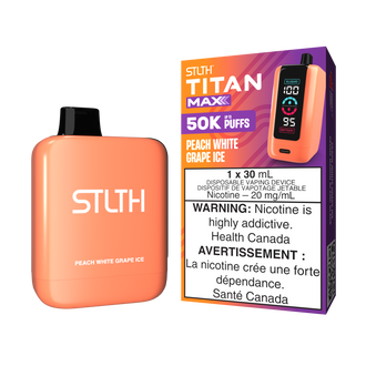 STLTH TITAN MAX - Peach White Grape Ice