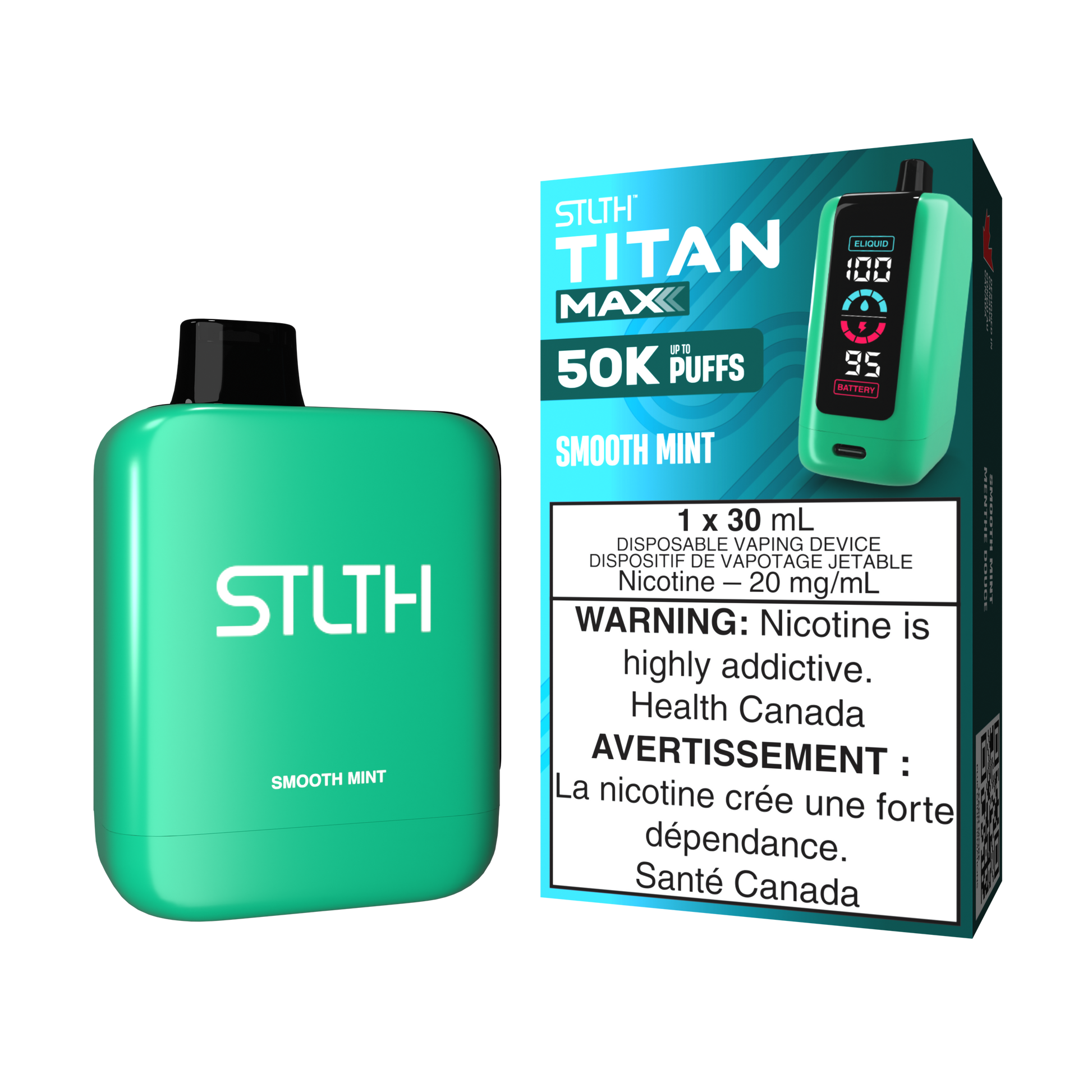 STLTH TITAN MAX - Smooth Mint