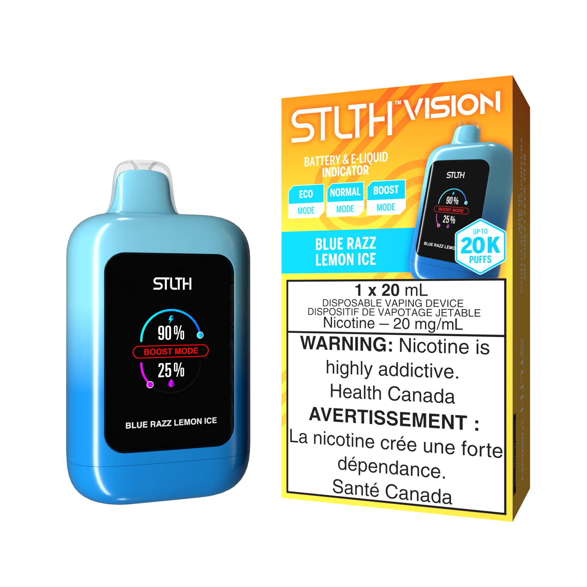 STLTH VISION - Blue Razz Lemon Ice