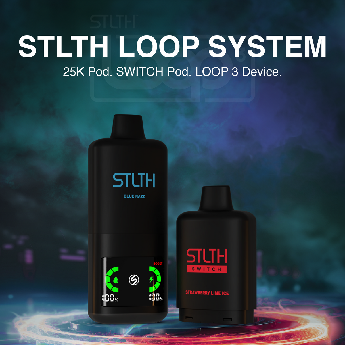 LOOP 2 SYSTEM 25K – STLTH VAPE