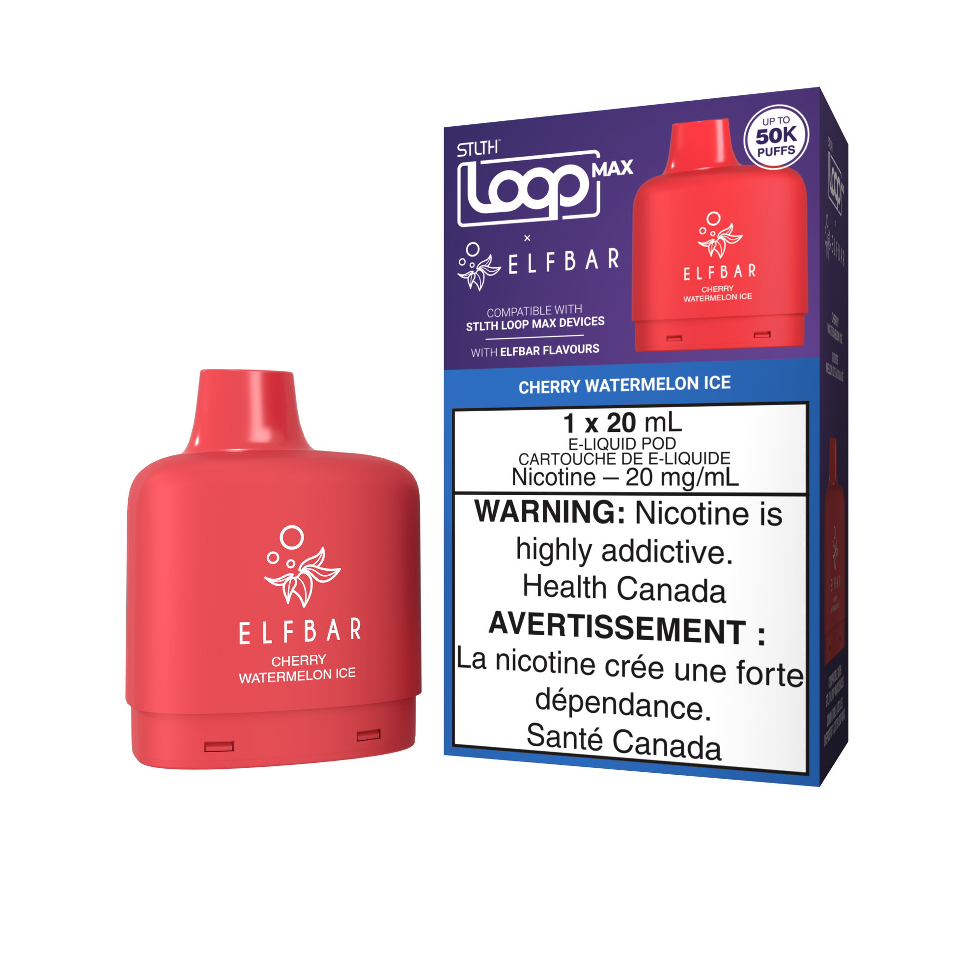 STLTH LOOP MAX X ELFBAR Pod Pack - Red Apple Ice STLTH VAPE STLTH LOOP MAX X ELFBAR Pod Pack - Red Apple Ice STLTH VAPE