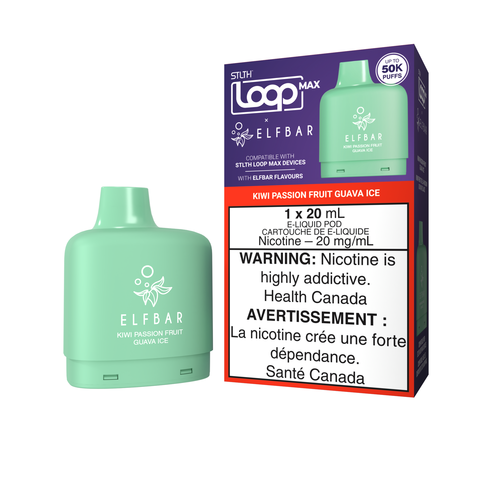 elfbar elfa master akku STLTH X Elf Bar Loop Max E-Liquid Pods — NVB Inc main image 0