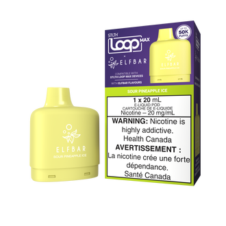 STLTH LOOP MAX X ELFBAR POD PACK - Sour Pineapple Ice