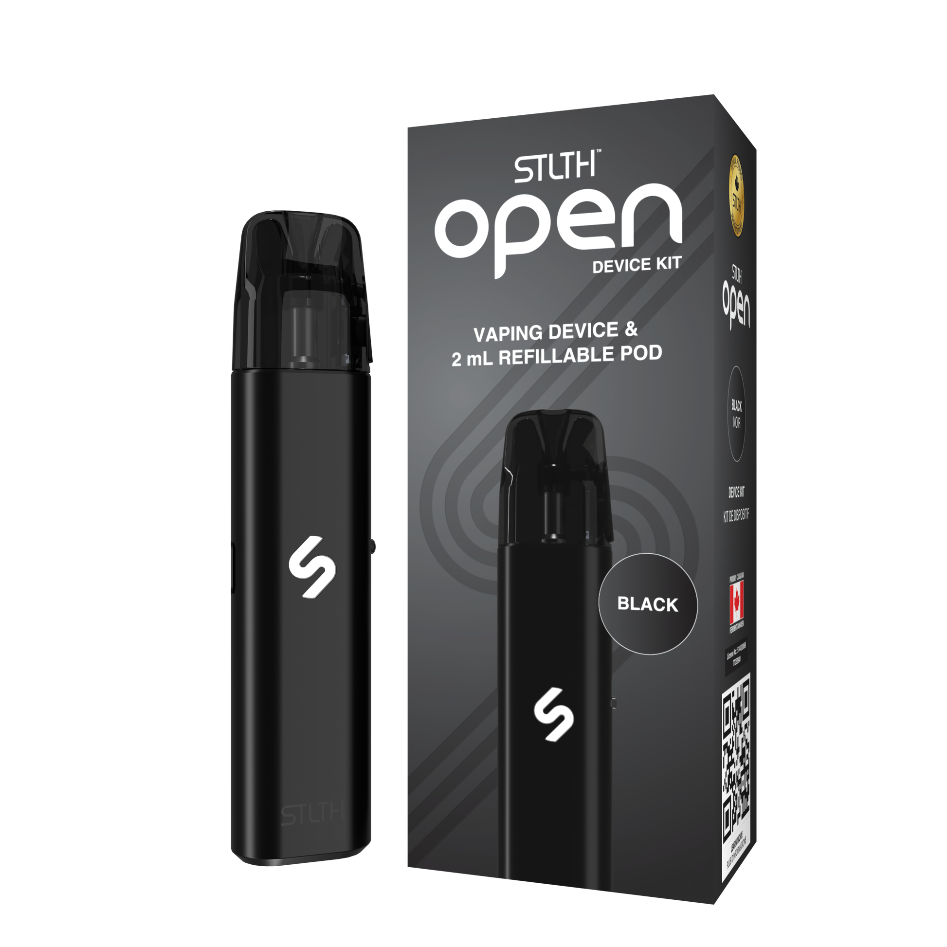 STLTH OPEN Starter Kit - Black
