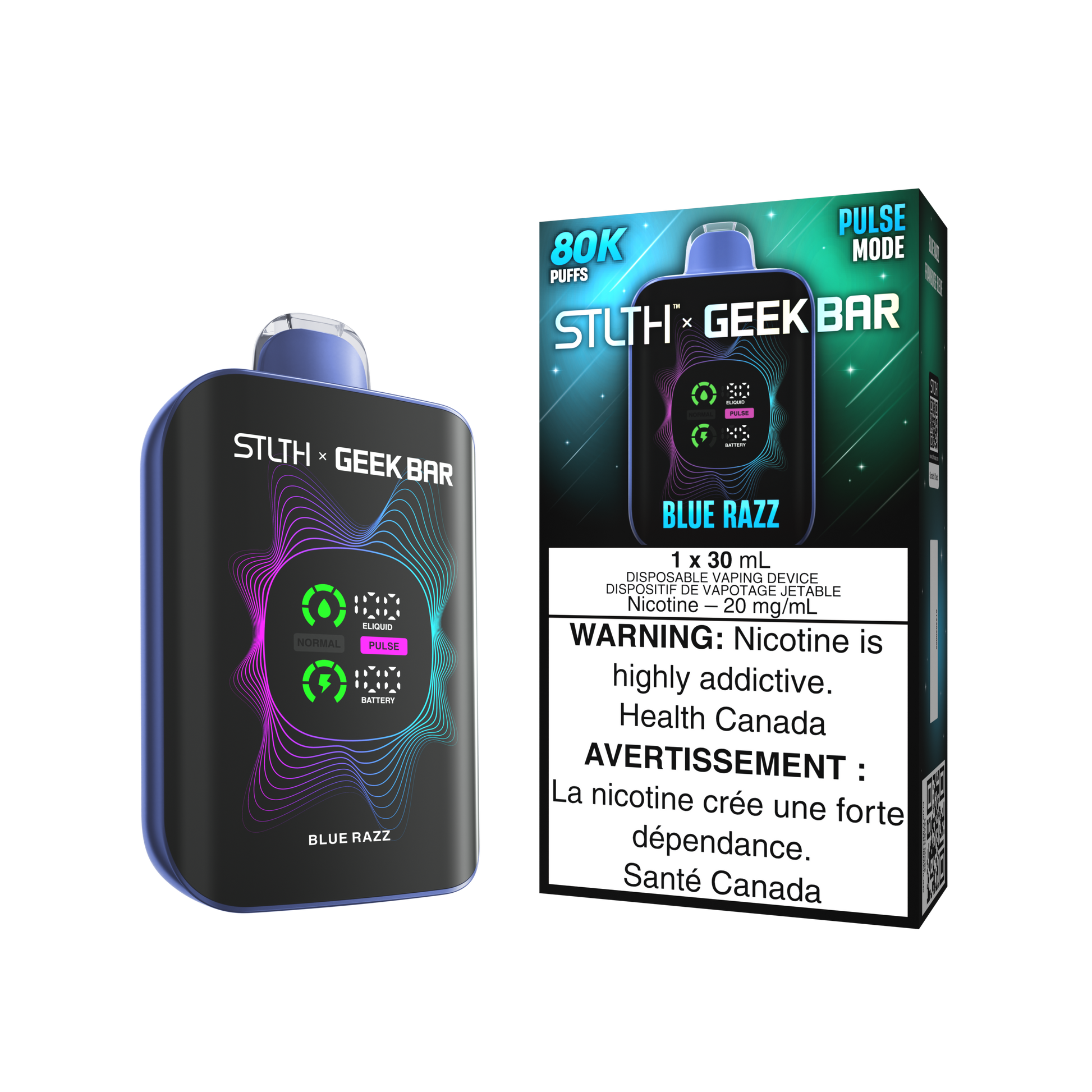 STLTH x GEEK BAR - Blue Razz