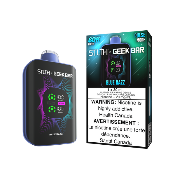 STLTH x GEEK BAR - Blue Razz STLTH VAPE STLTH x GEEK BAR - Blue Razz STLTH VAPE