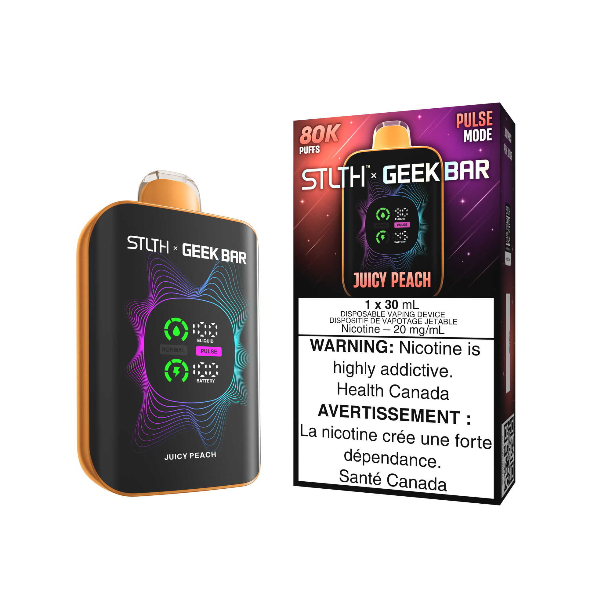 STLTH x GEEK BAR - Juicy Peach STLTH VAPE STLTH x GEEK BAR - Juicy Peach STLTH VAPE