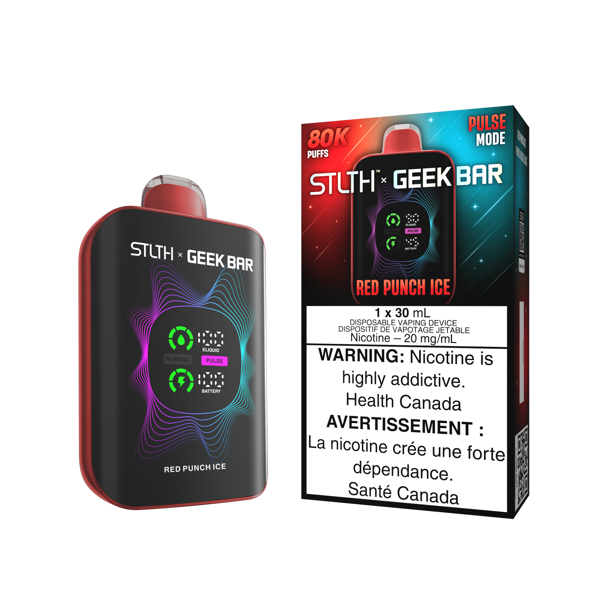 STLTH x GEEK BAR - Red Punch Ice
