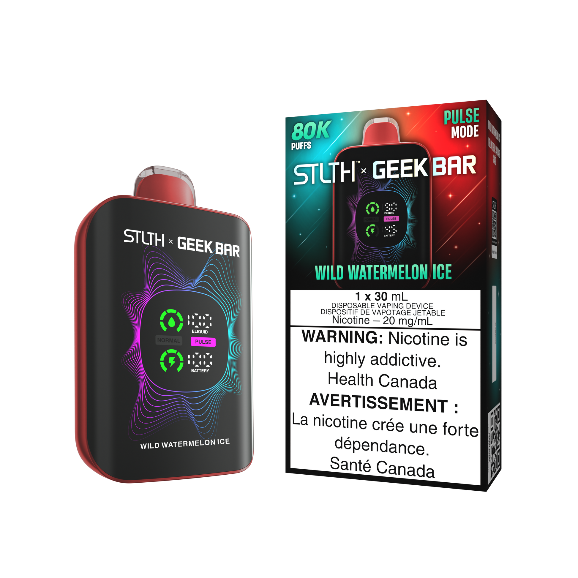 STLTH x GEEK BAR - Wild Watermelon Ice