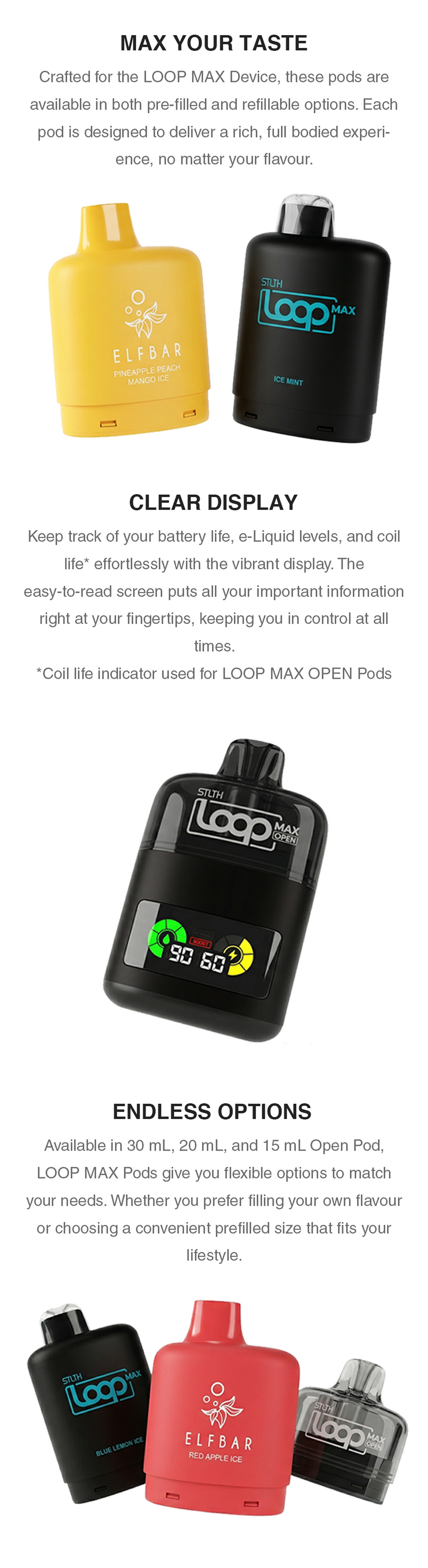 LOOP MAX – STLTH VAPE