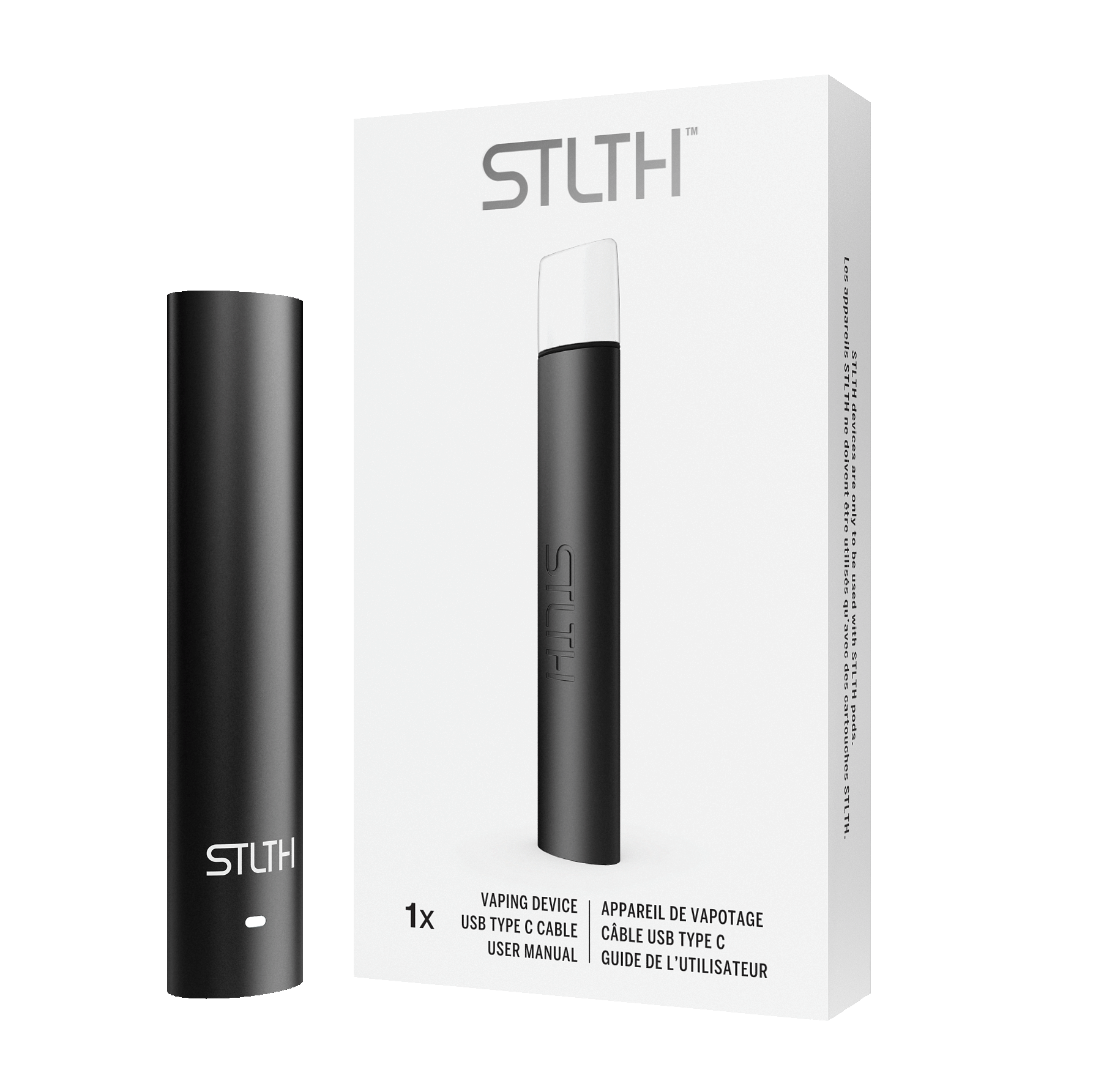 STLTH Device Type C - Black Metal STLTH VAPE STLTH Device Type C - Black Metal STLTH VAPE