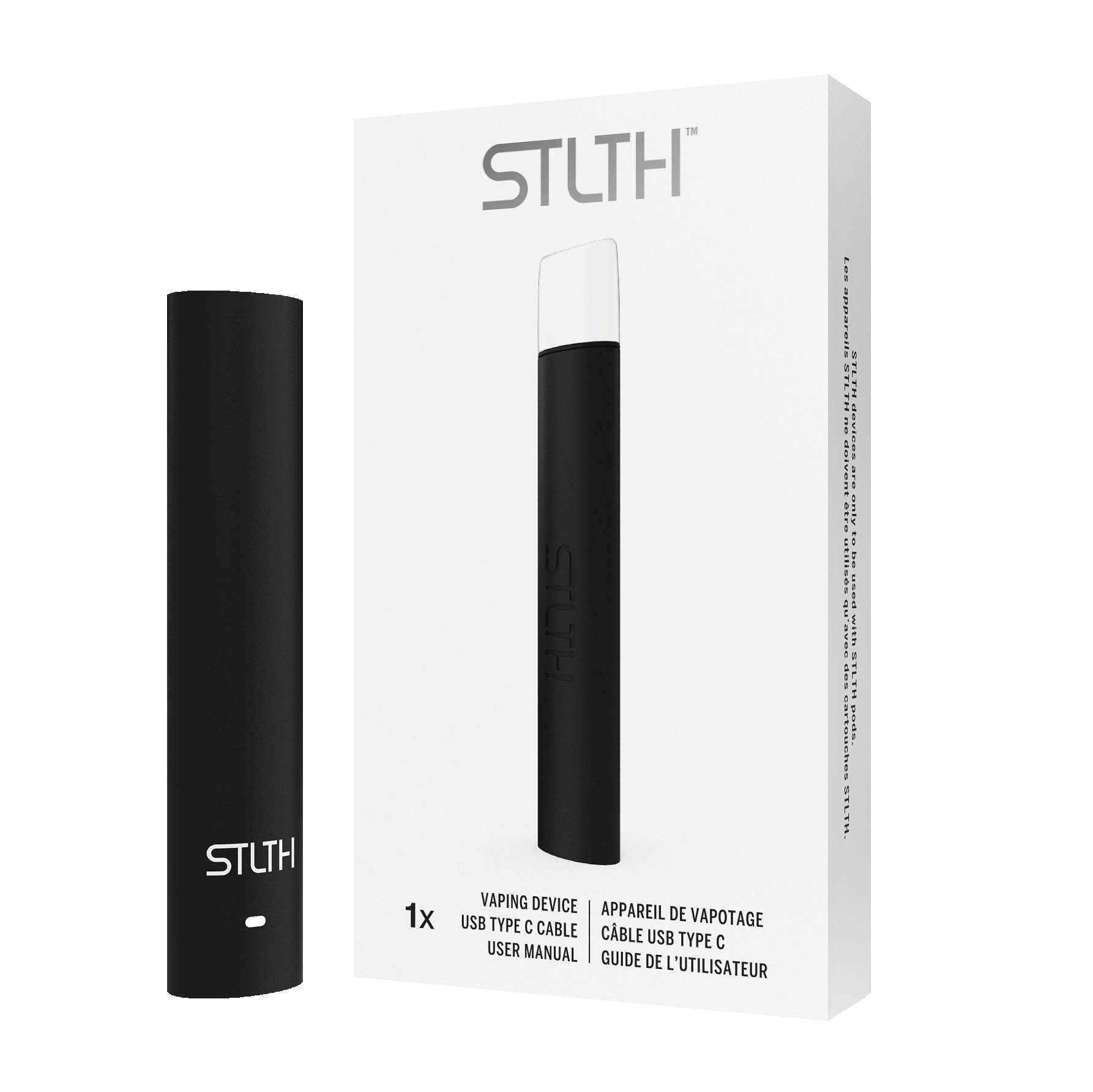 流行 STLTH VAPE STLTH – Black - C Type Device トップス