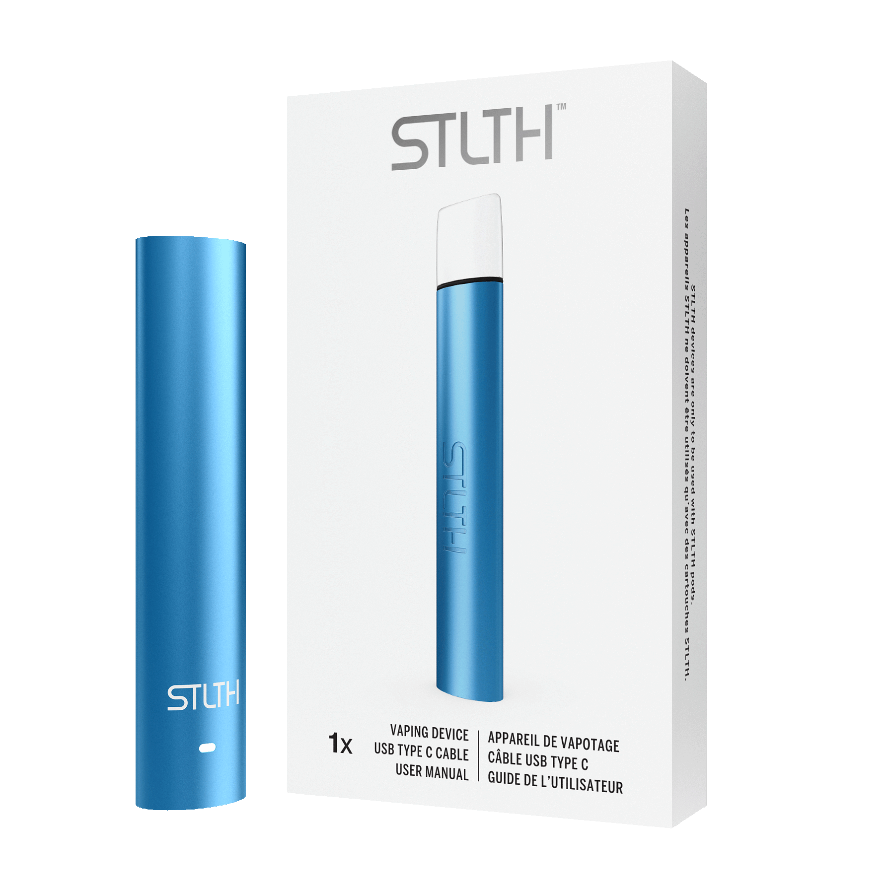 STLTH Device Type C - Blue Metal STLTH VAPE STLTH Device Type C - Blue Metal STLTH VAPE