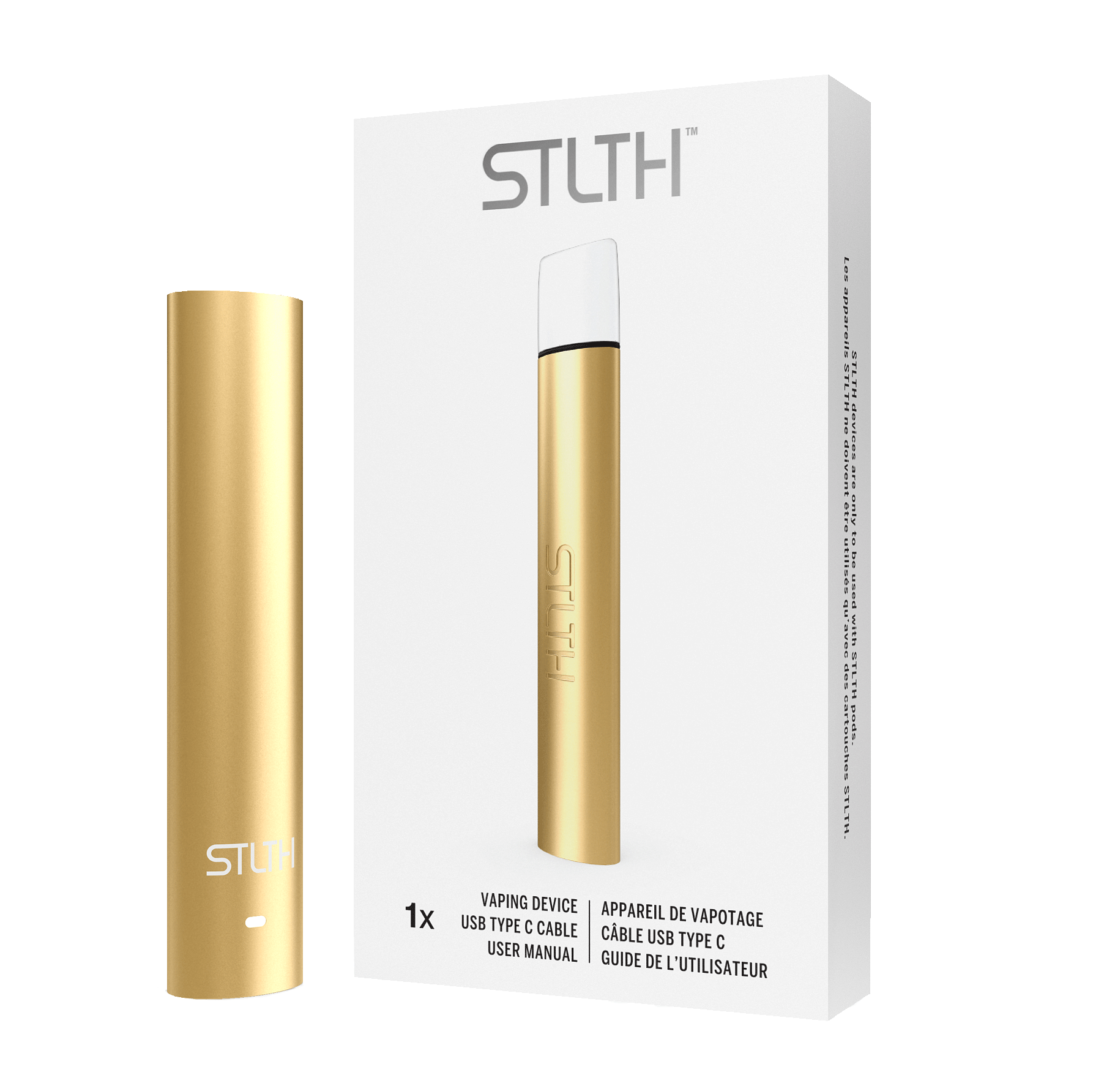 STLTH Device Type C - Gold Metal