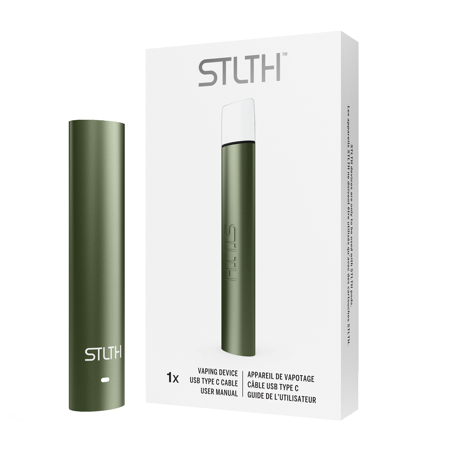 STLTH Device Type C - Green Metal STLTH VAPE STLTH Device Type C - Green Metal STLTH VAPE