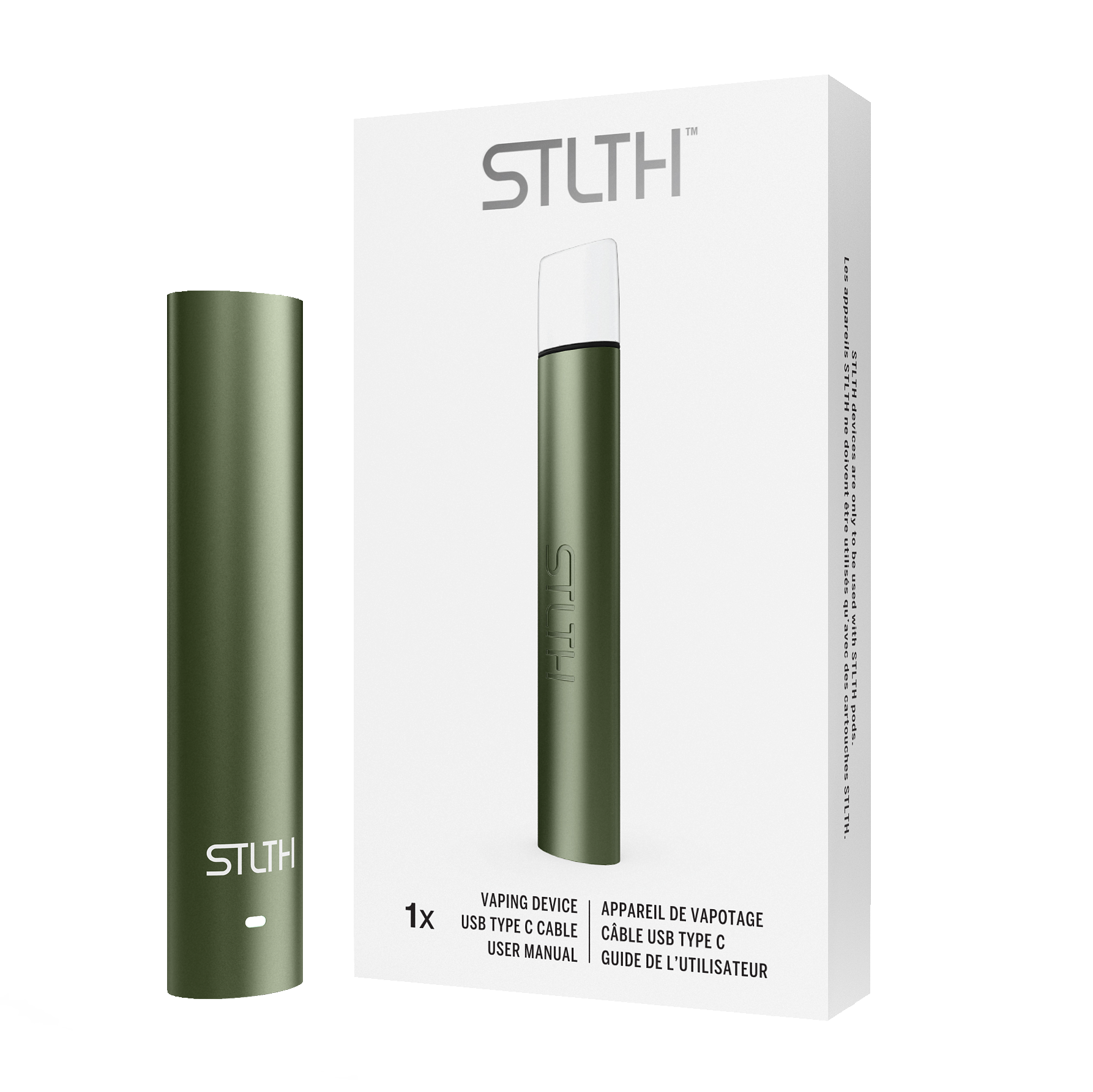 STLTH Device Type C - Green Metal