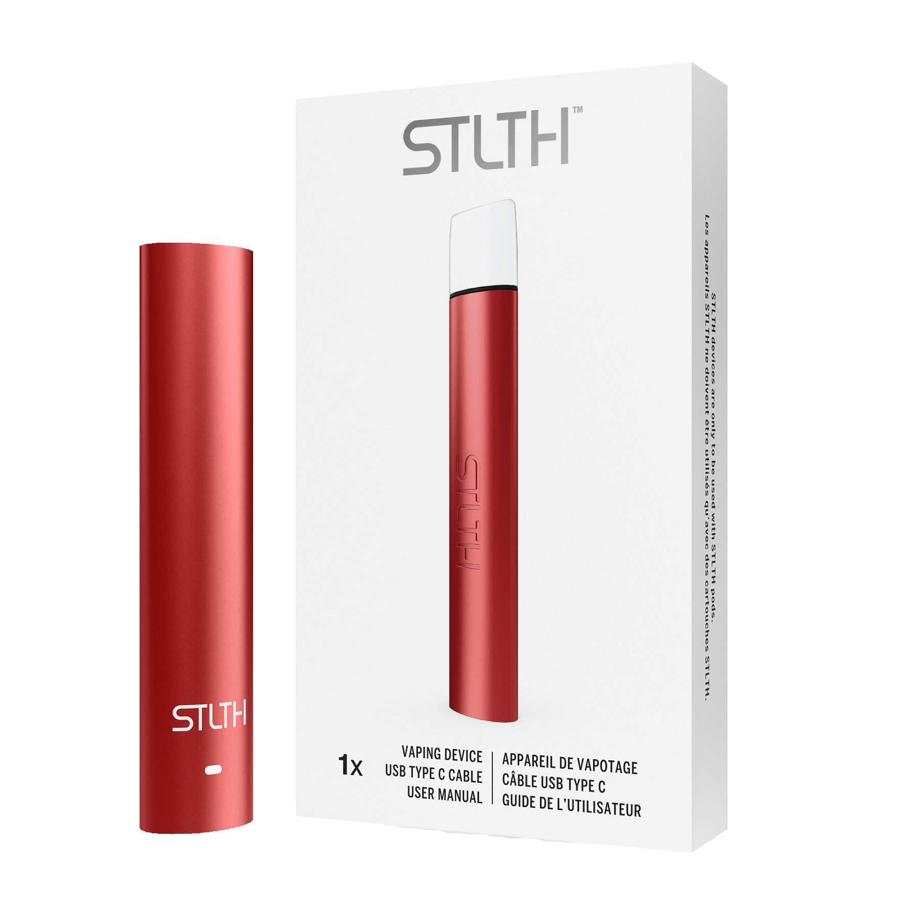 STLTH Device Type C - Red Metal